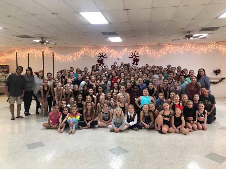 Christmas dance performance