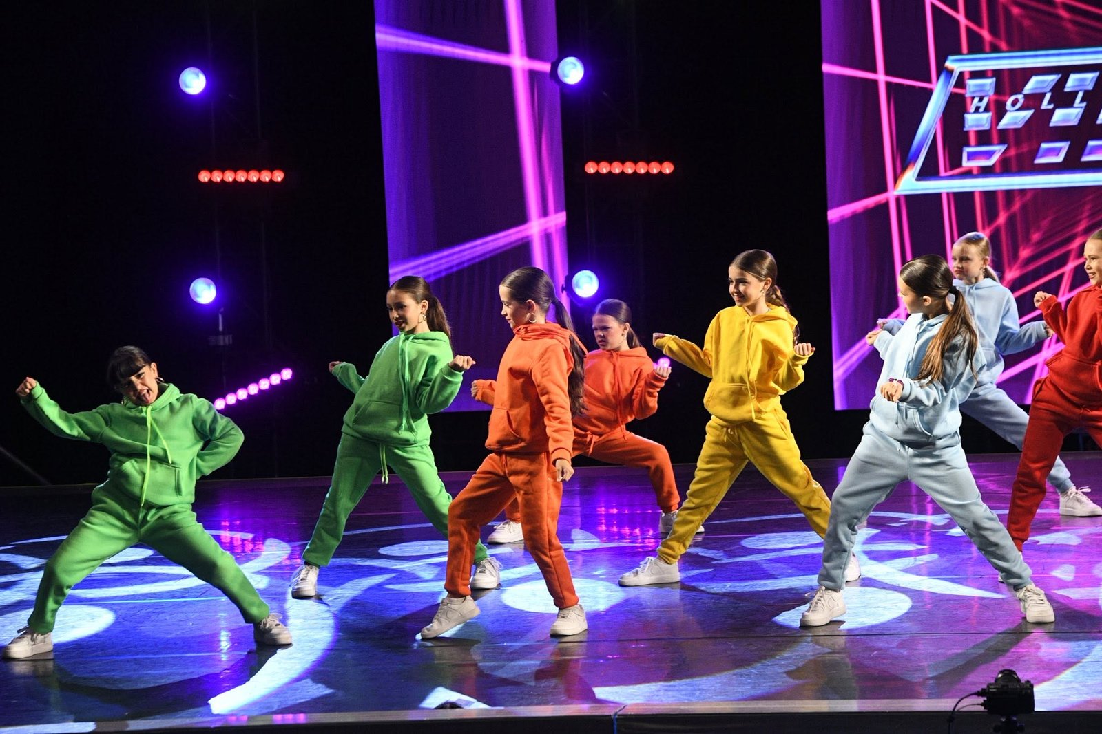 Colorful DKG dance performance