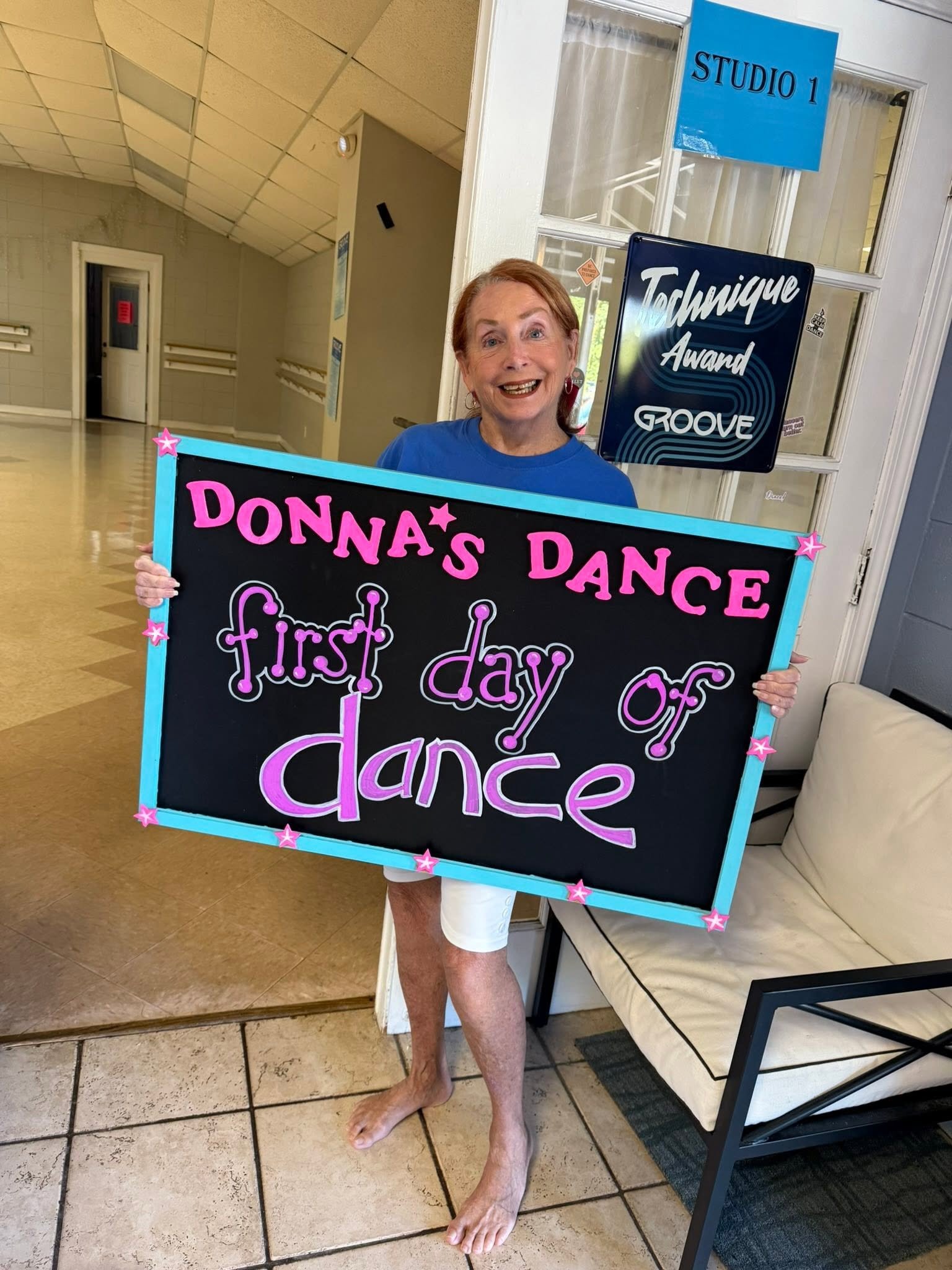 Donna's Dance first day