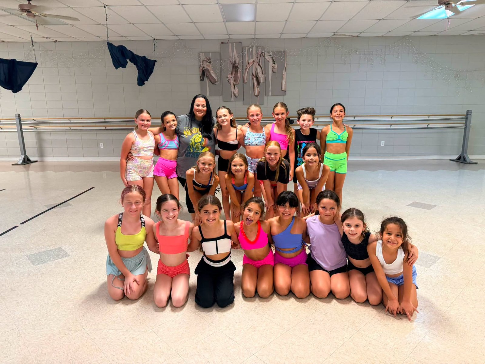 Dance student performance