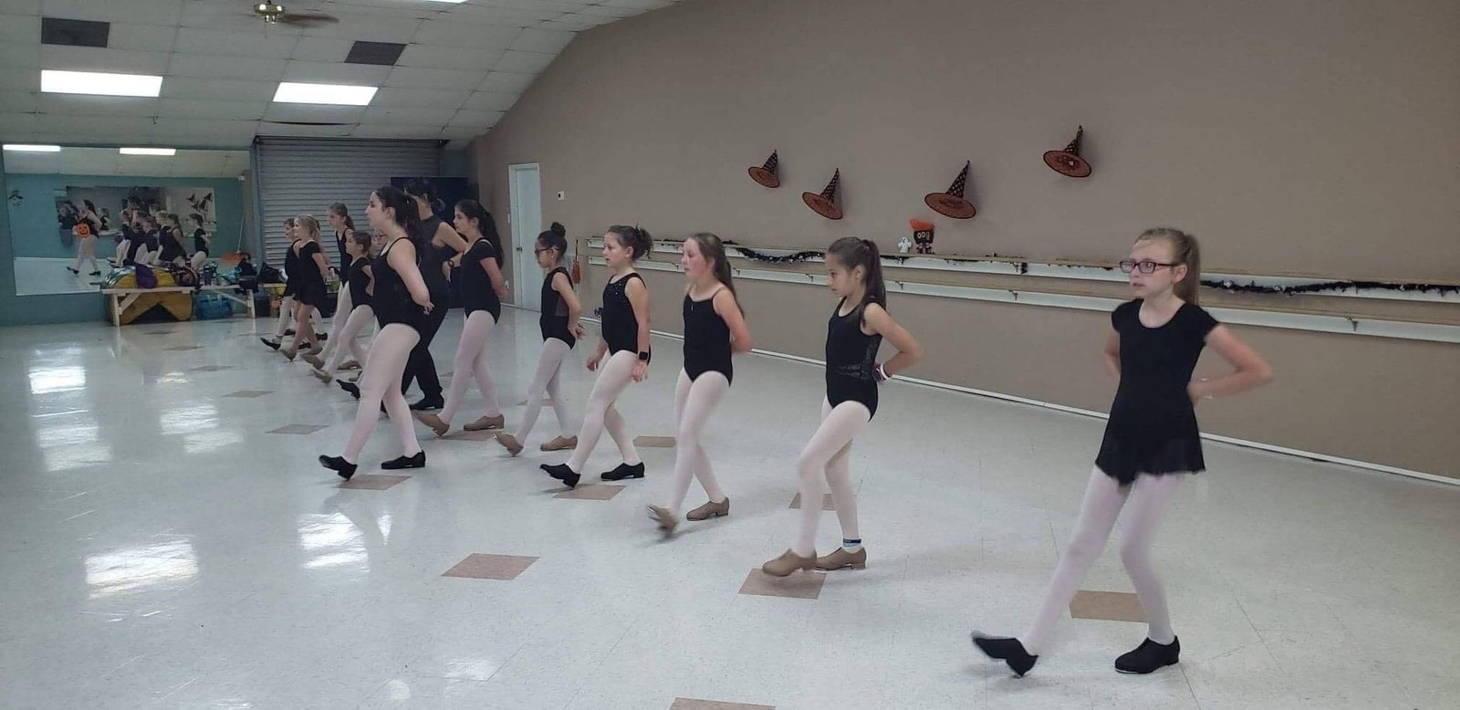 Tap dance class